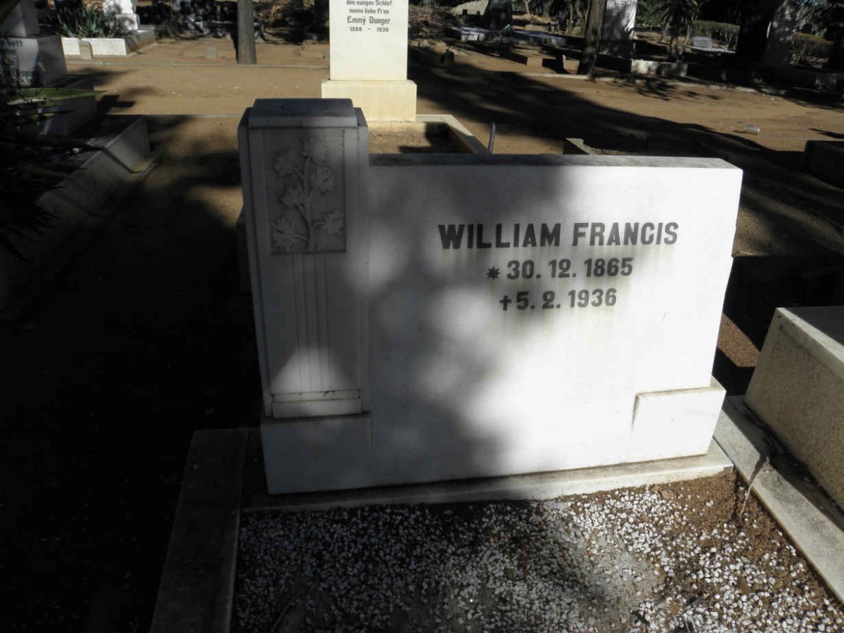 FRANCIS William 1865-1936