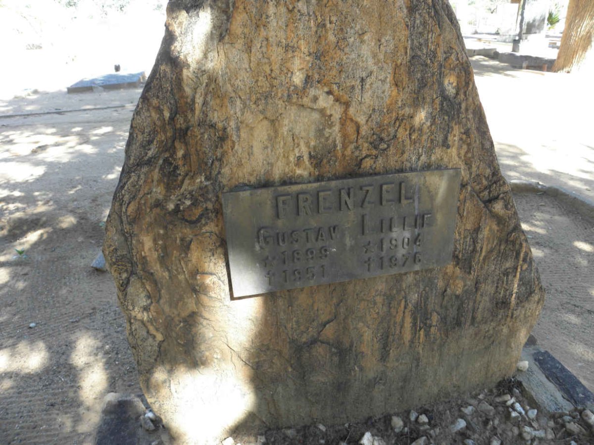 FRENZEL Gustav 1899-1951 &amp; Lillie 1904-1976