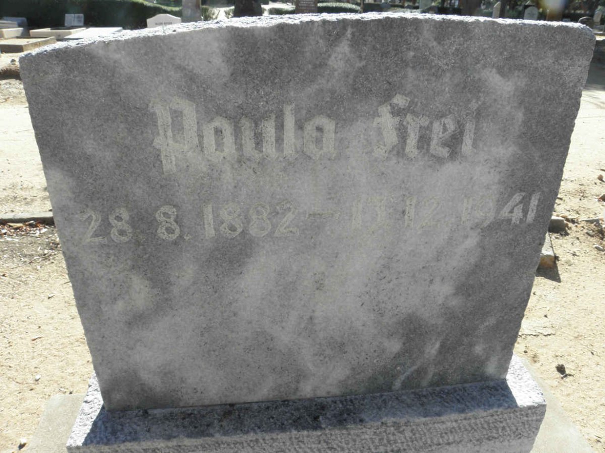 FREI Paula 1882-1941