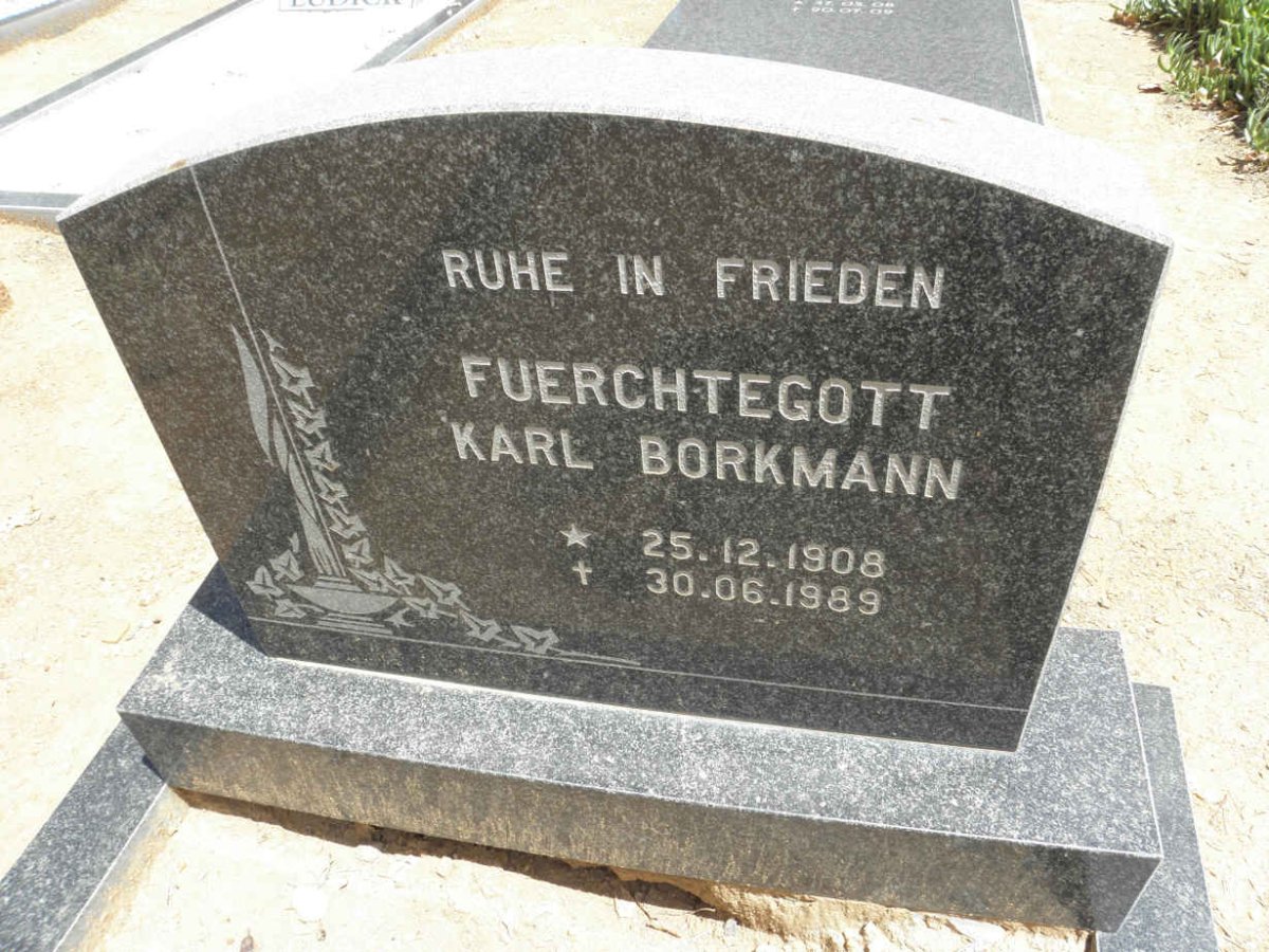 FUERCH-TEGOTT Karl Borkmann 1908-1989