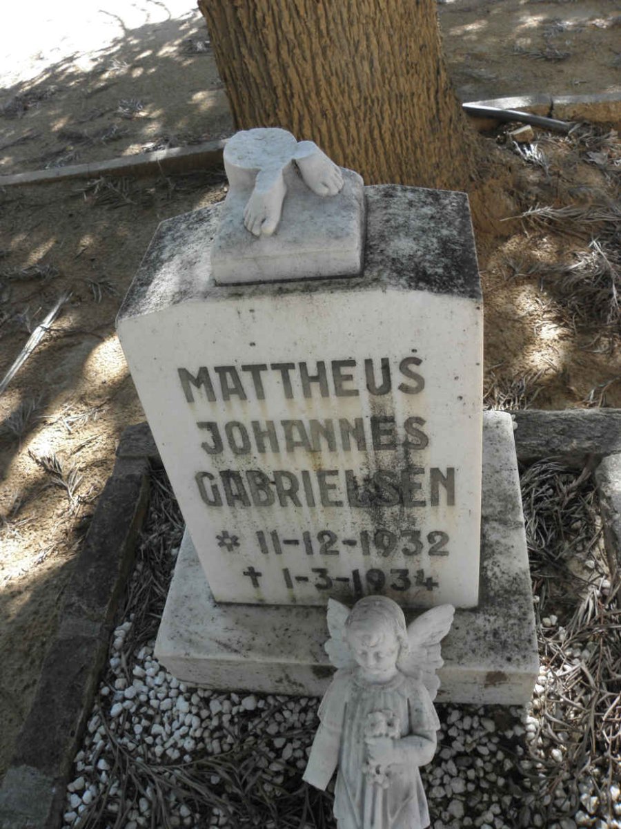 GABRIELSEN Mattheus Johannes 1932-1934