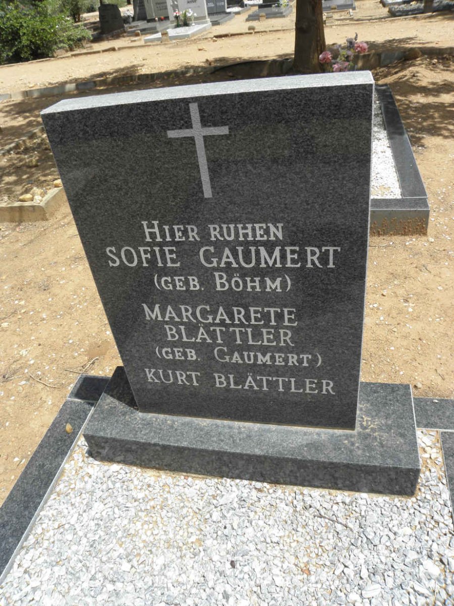 GAUMERT :: BLÄTTER