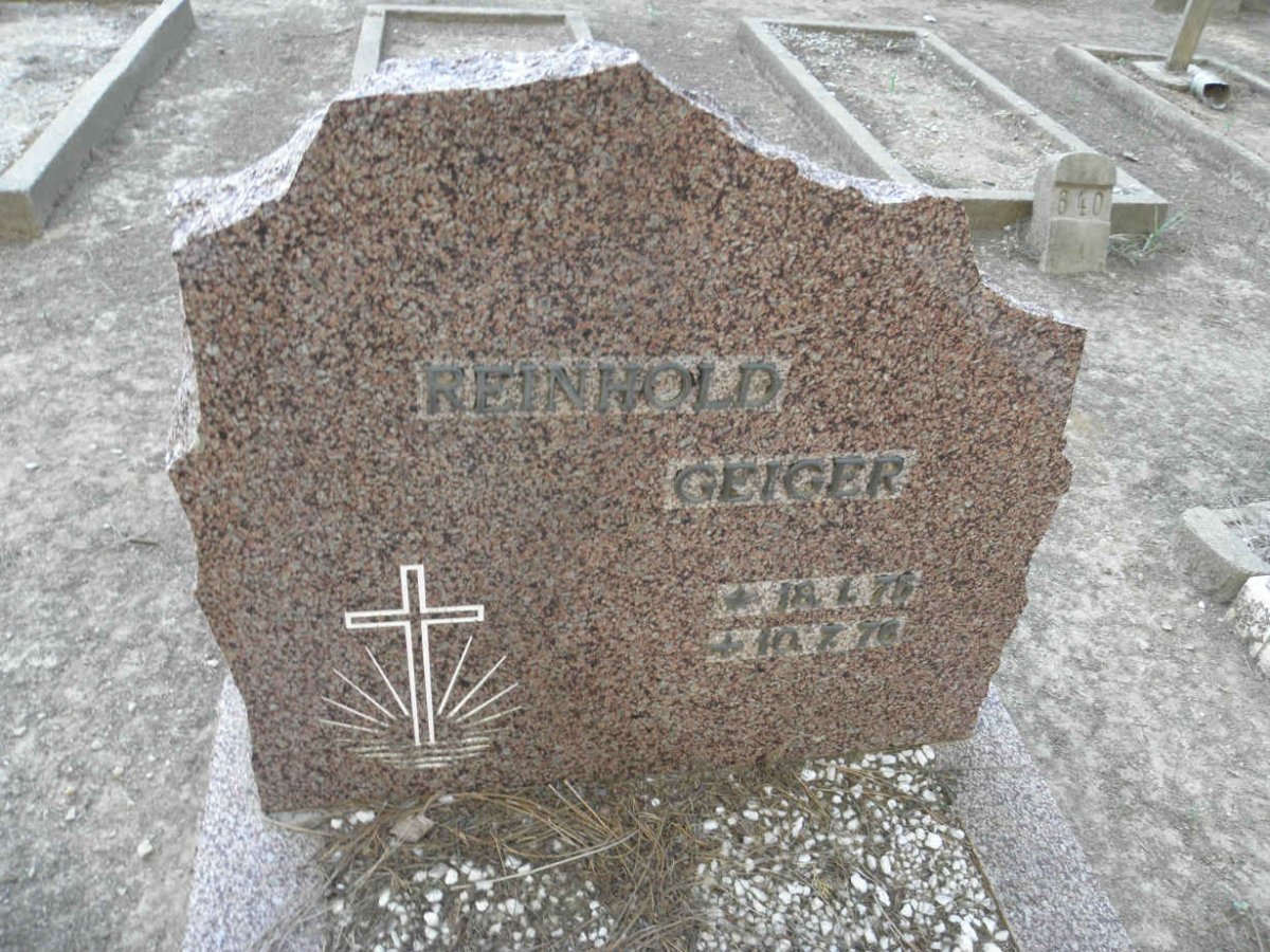 GEIGER Reinhold 1976-1976