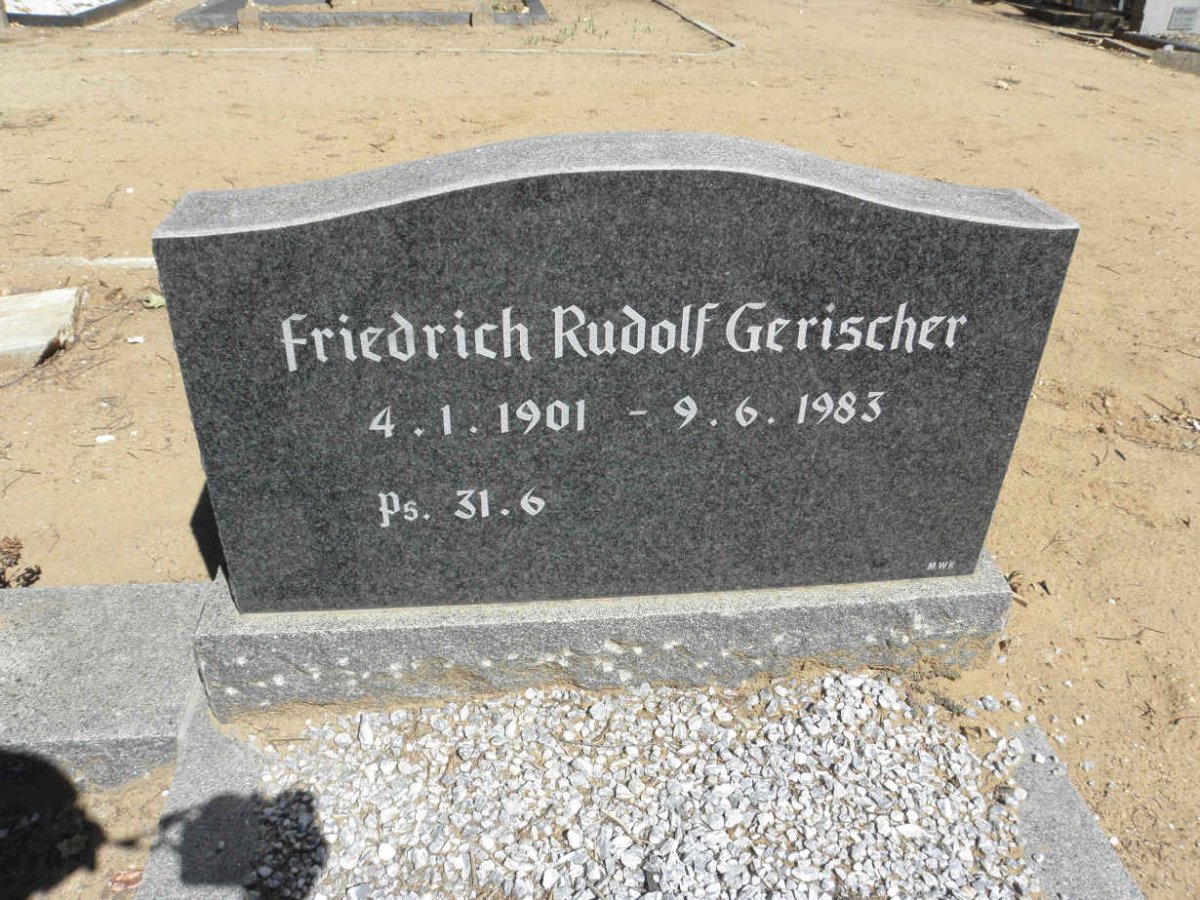 GERISCHER Friedrich Rudolf 1901-1983