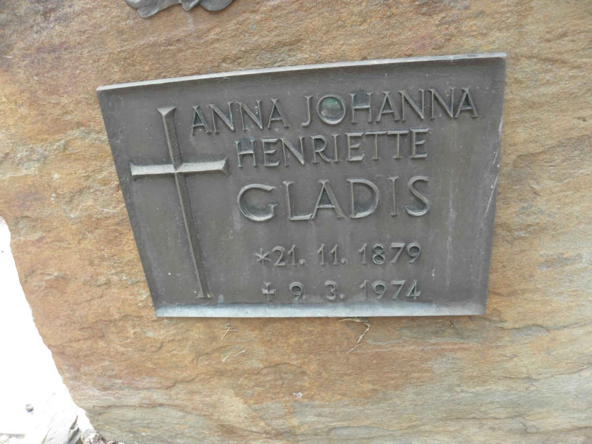 GLADIS Anna Johanna Henriette 1879-1974