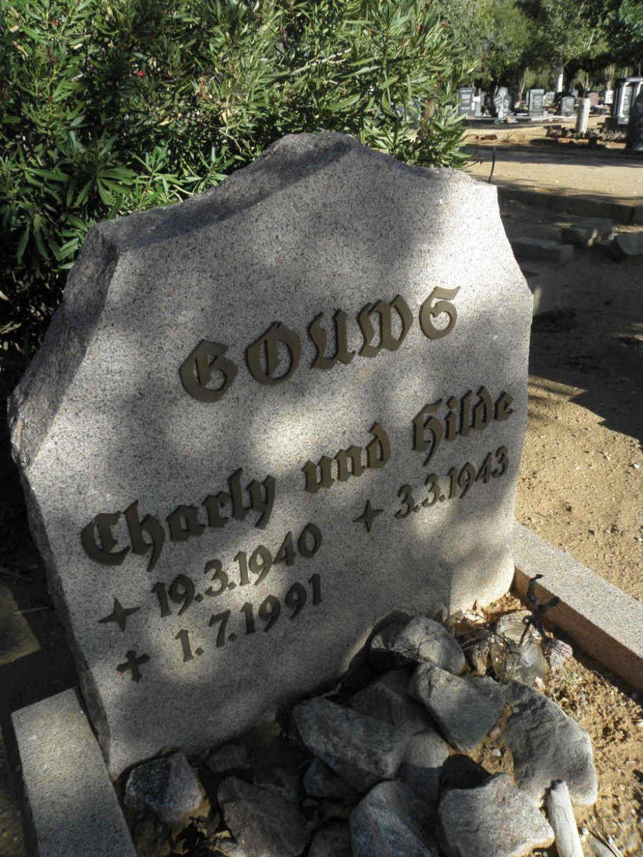 GOUWS Charly 1940-1991 &amp; Hilde 1943-