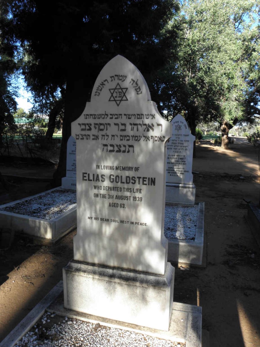 GOLDSTEIN Elias -1939