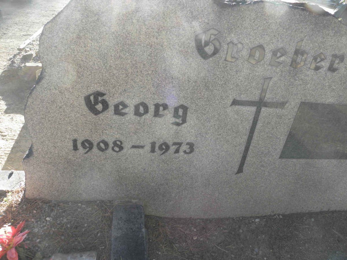 GROEBER Georg 1908-1973