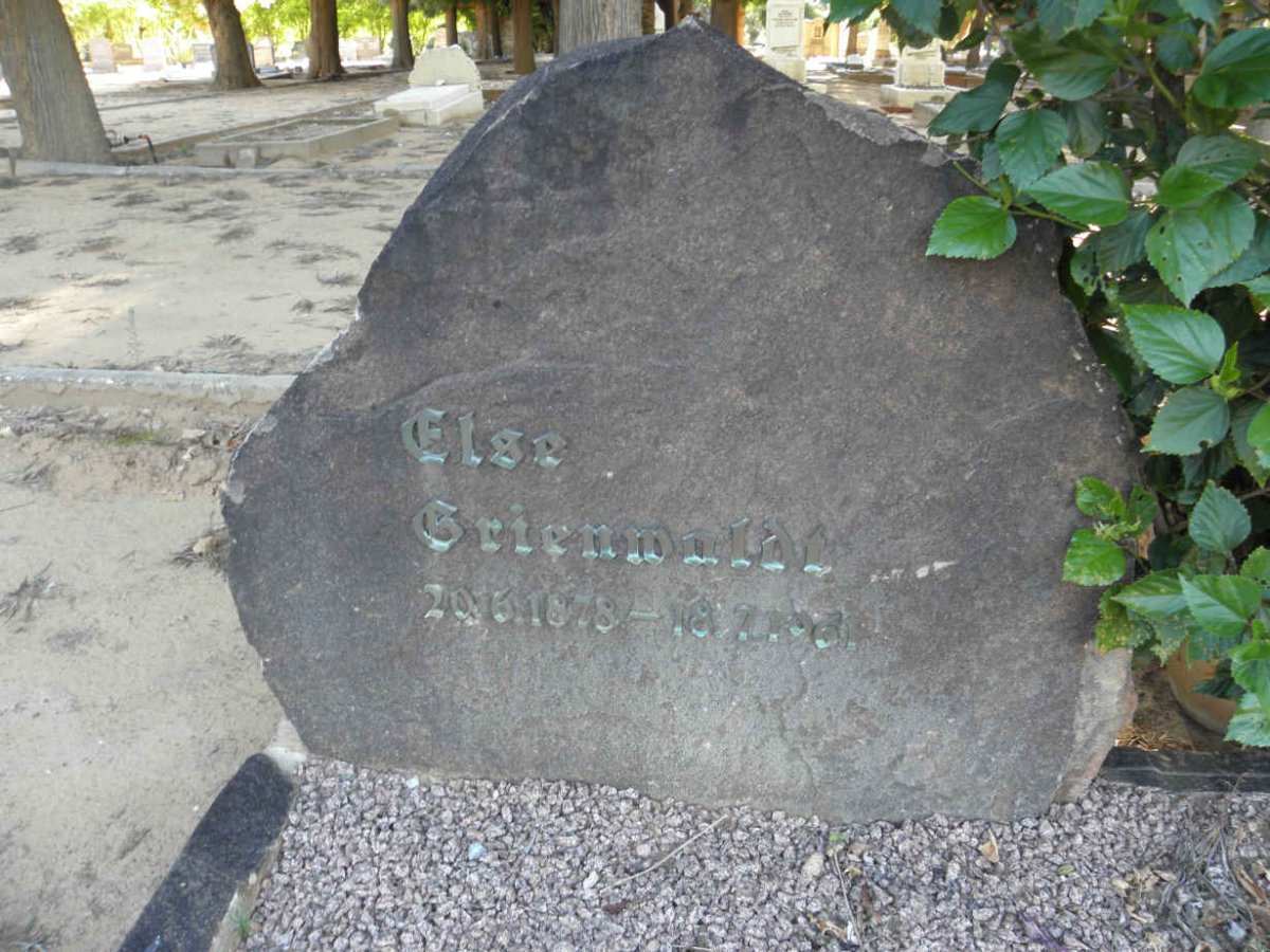 GRIENWALDT Else 1878-1961