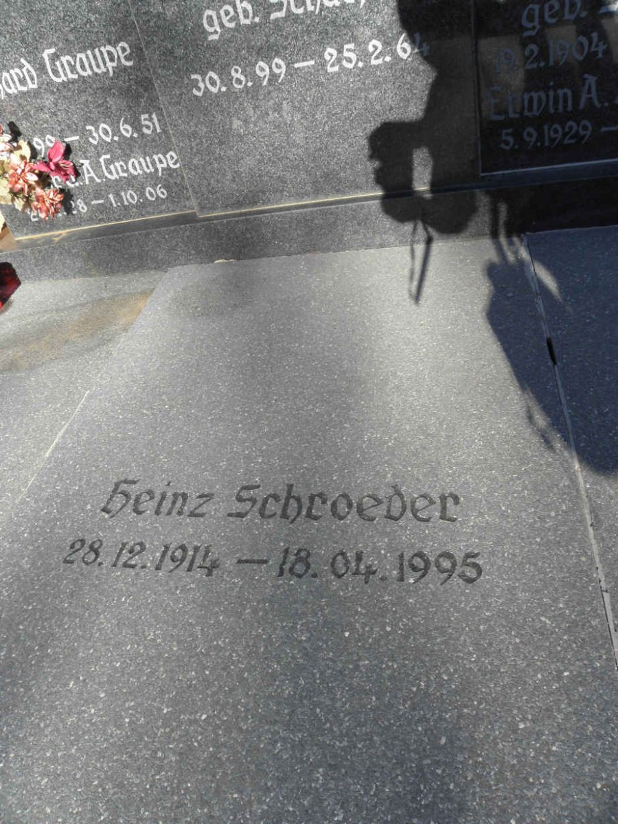SCHROEDER Heinz 1914-1995