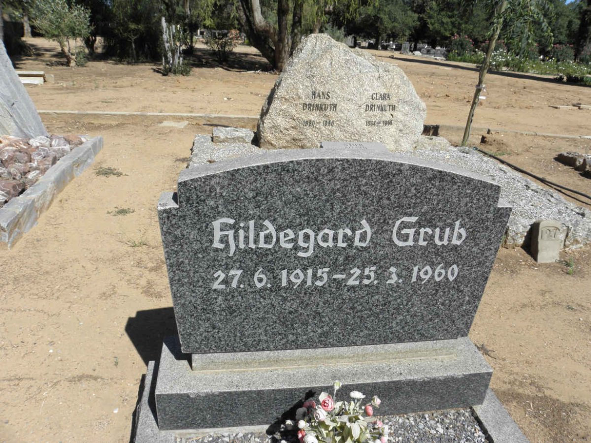 GRUB Hildegard 1915-1960