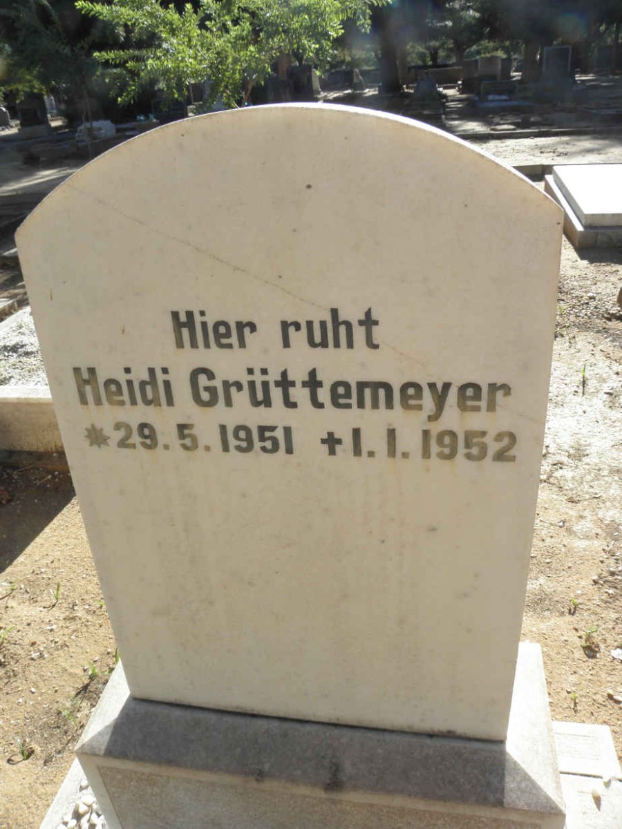 GRÜTTEMEYER Heidi 1951-1952