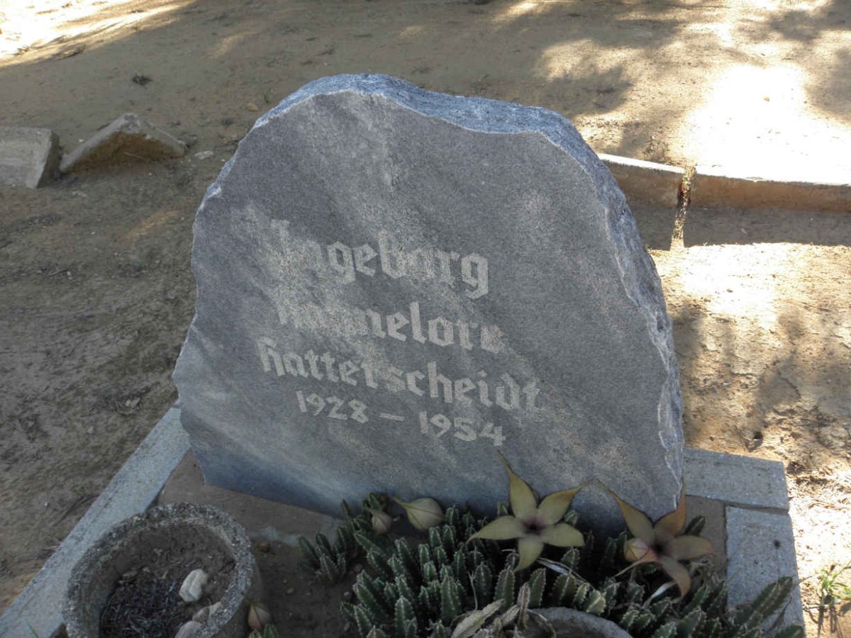 HATTETSCHEIDT Ingeborg Hannelore 1928-1954