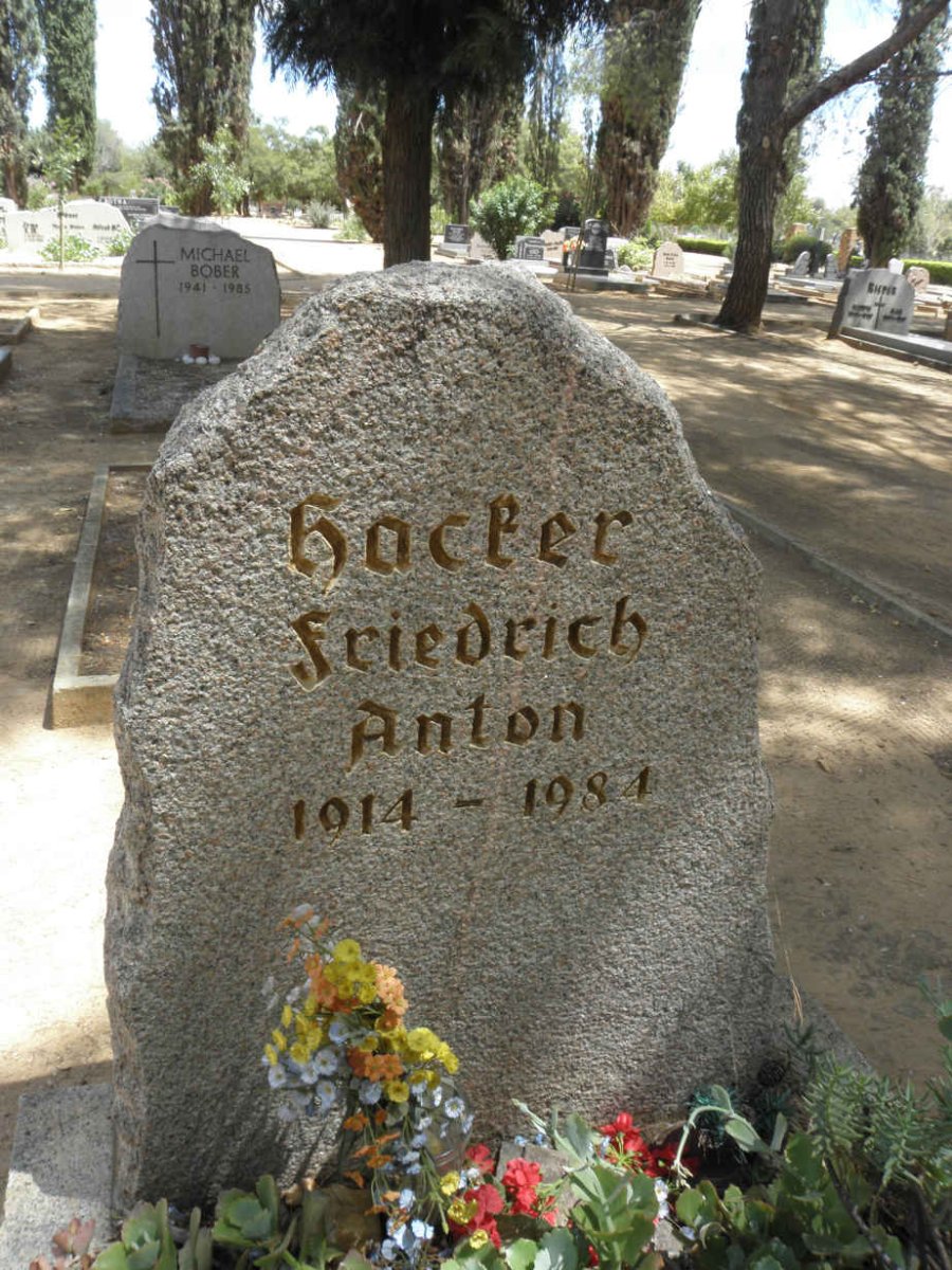 HACKER Friedrich Anton 1914-1984