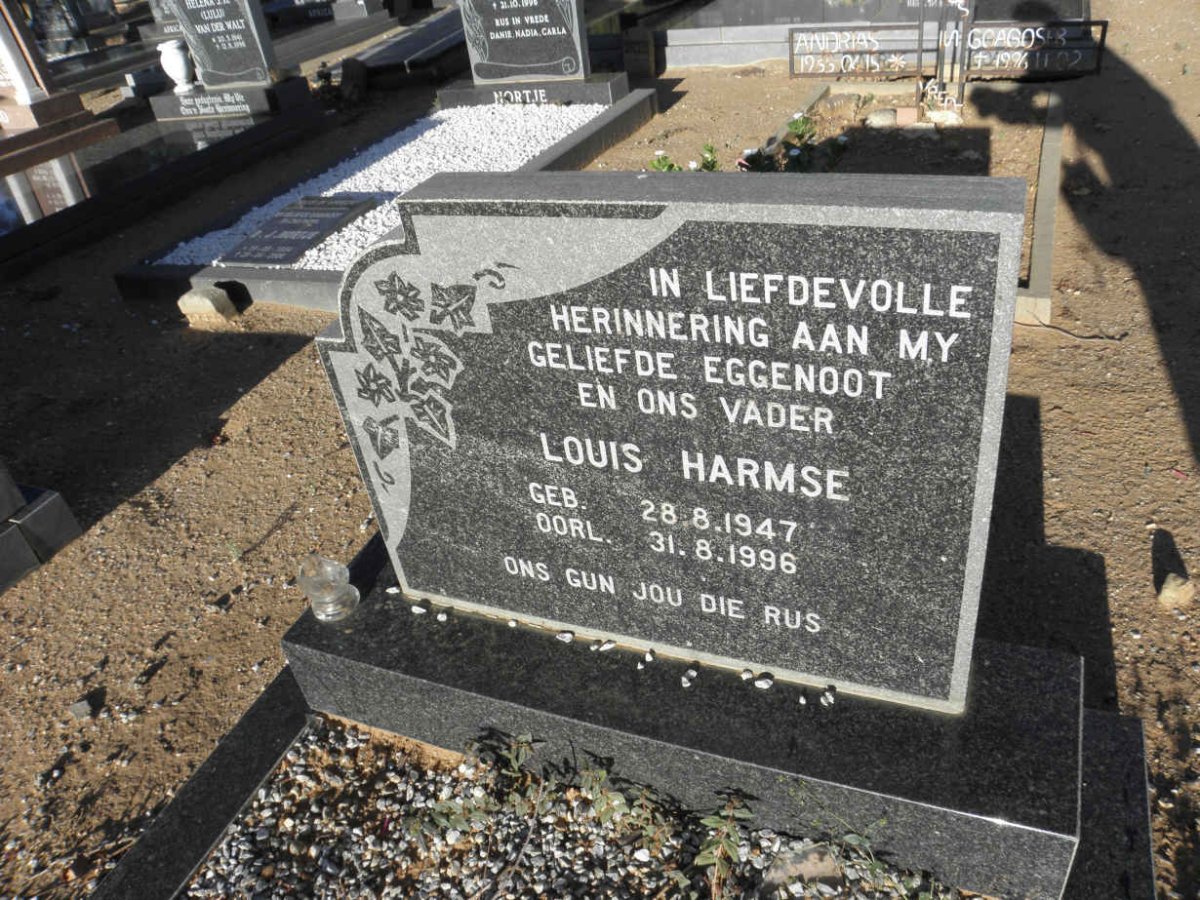 HARMSE Louis 1947-1996