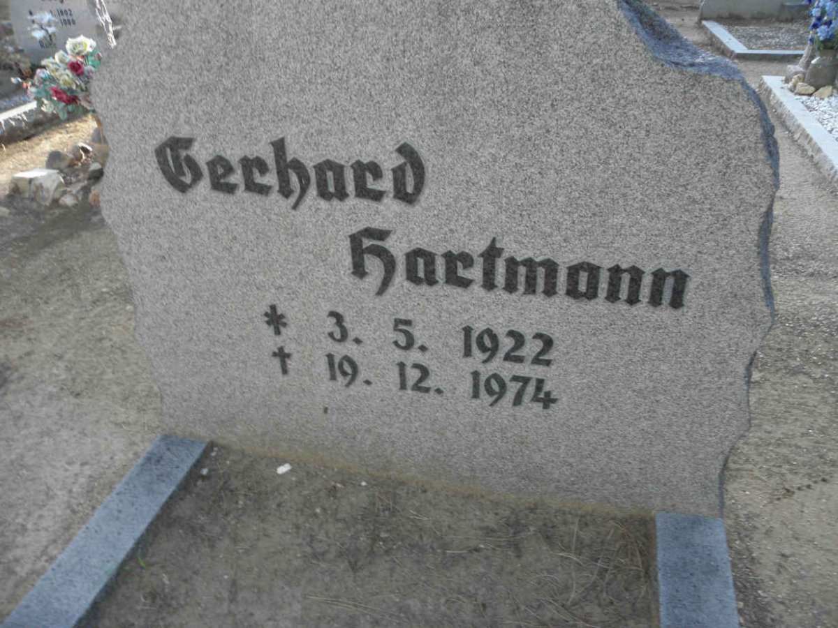 HARTMANN Gerhard 1922-1974