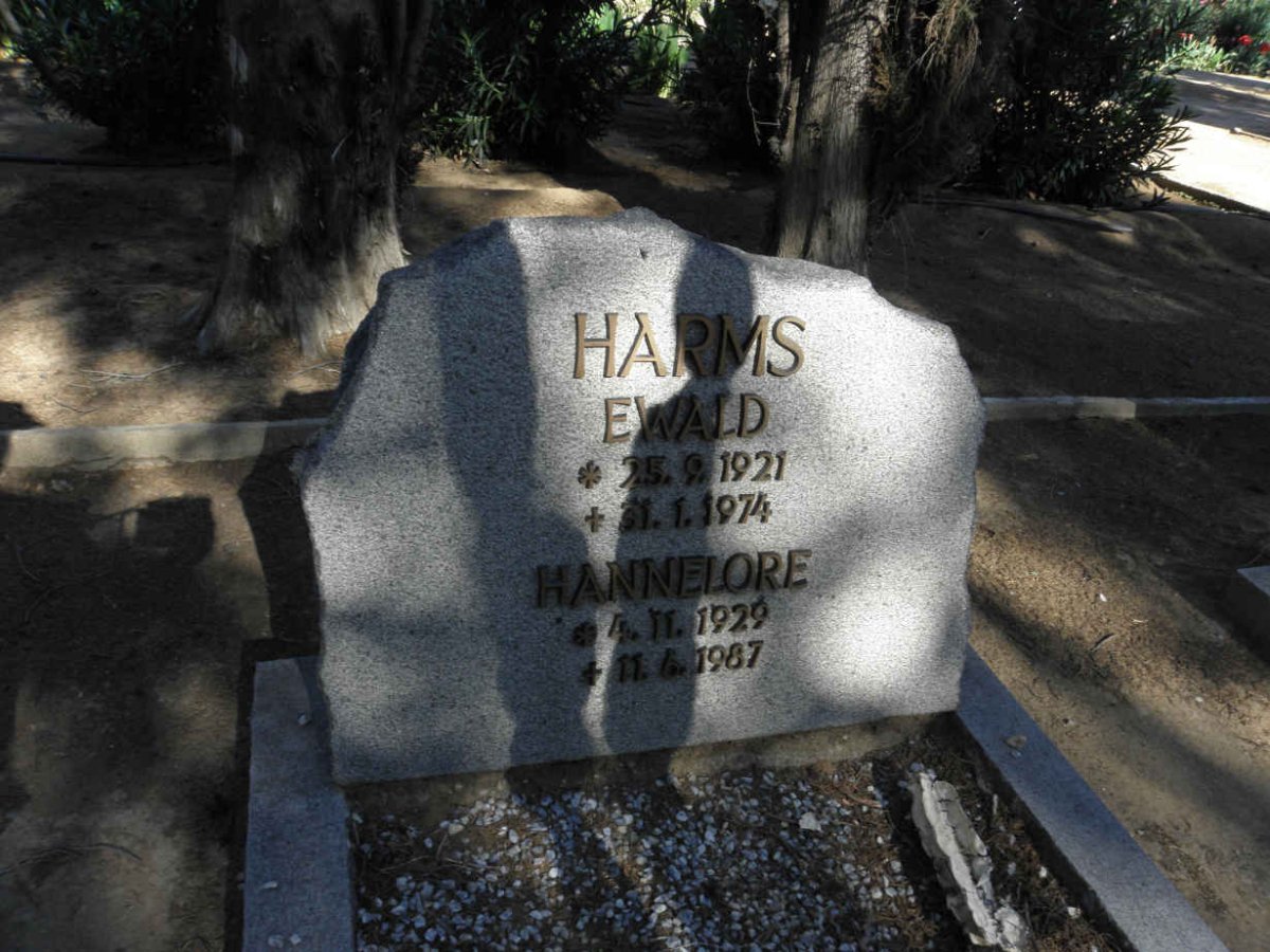HARMS Ewald 1921-1974 &amp; Hannelore 1929-1987