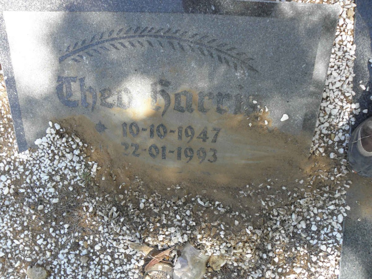 HARRIS Theo 1947-1993