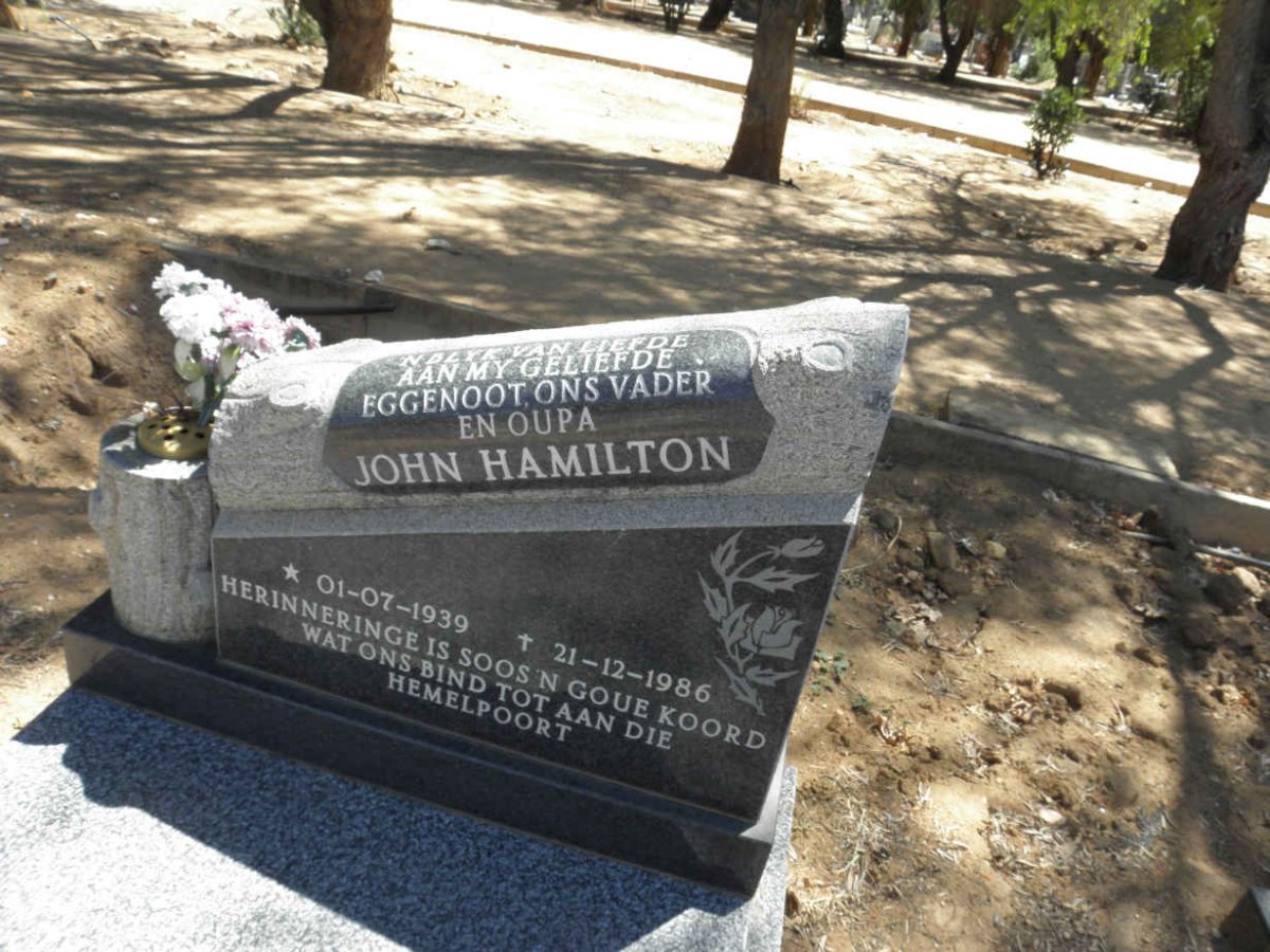 HAMILTON John 1939-1986