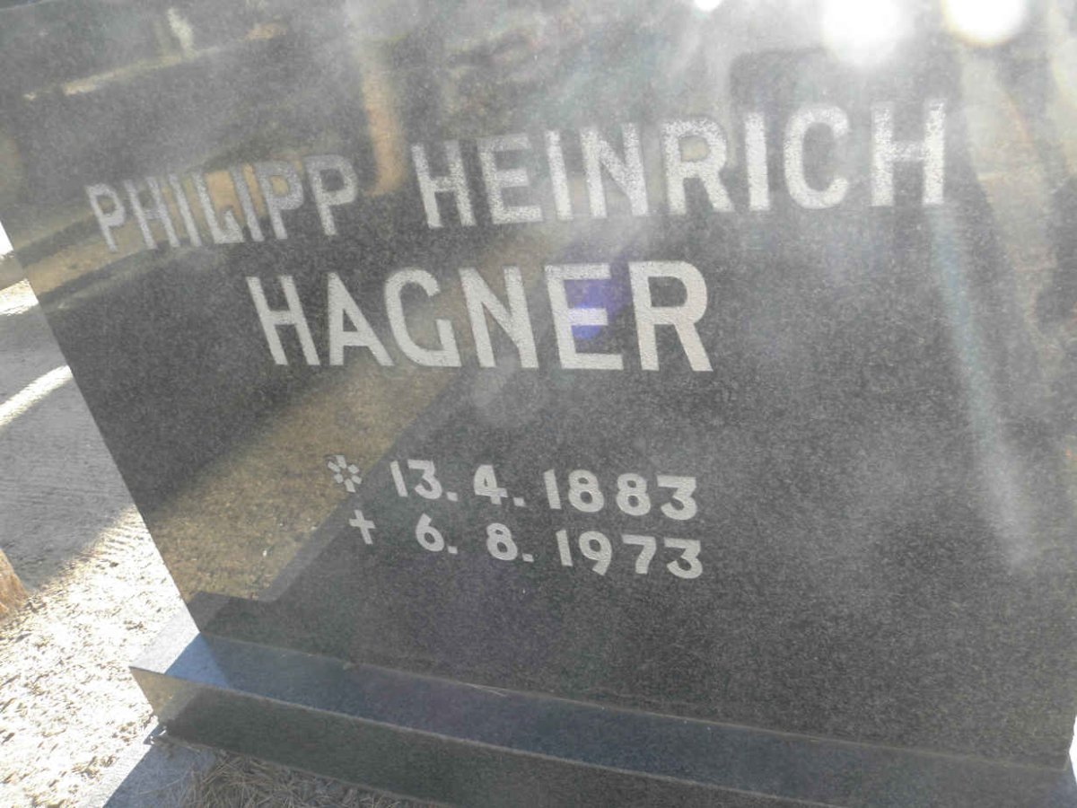 HAGNER Philipp Heinrich 1883-1973