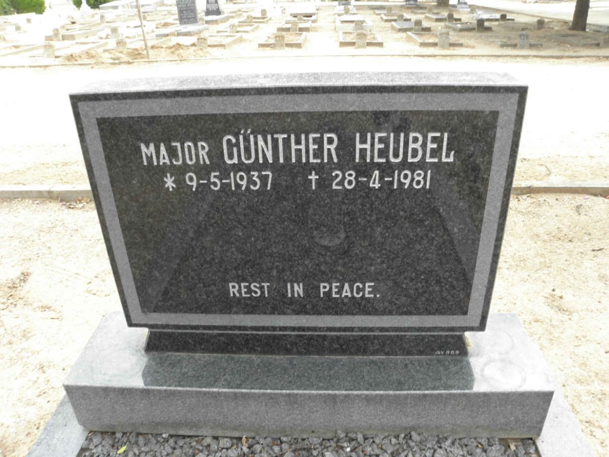 HEUBEL Günther 1937-1981