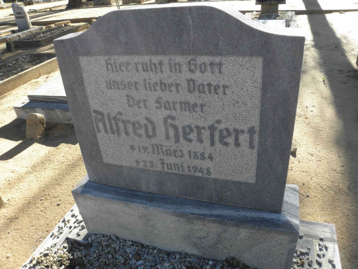 HERFERT Alfred 1884-1948