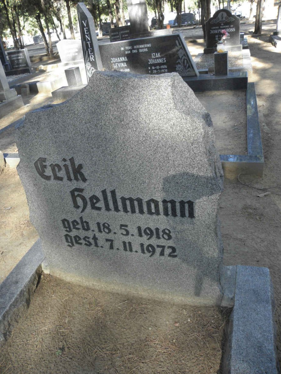 HELLMANN Erik 1918-1972