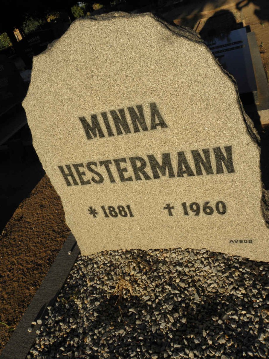 HESTERMANN Minna 1881-1960