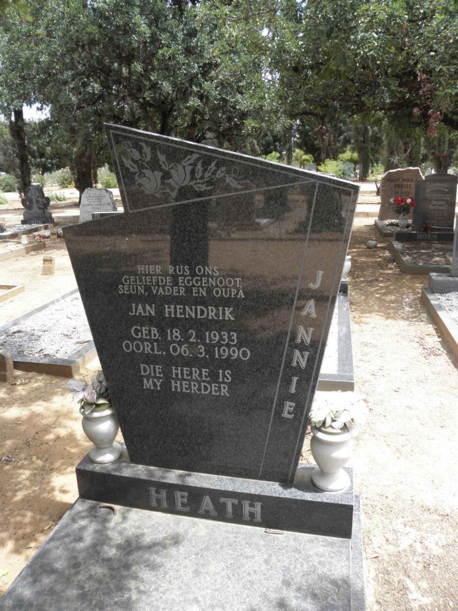 HEATH Jan Hendrik 1933-1990