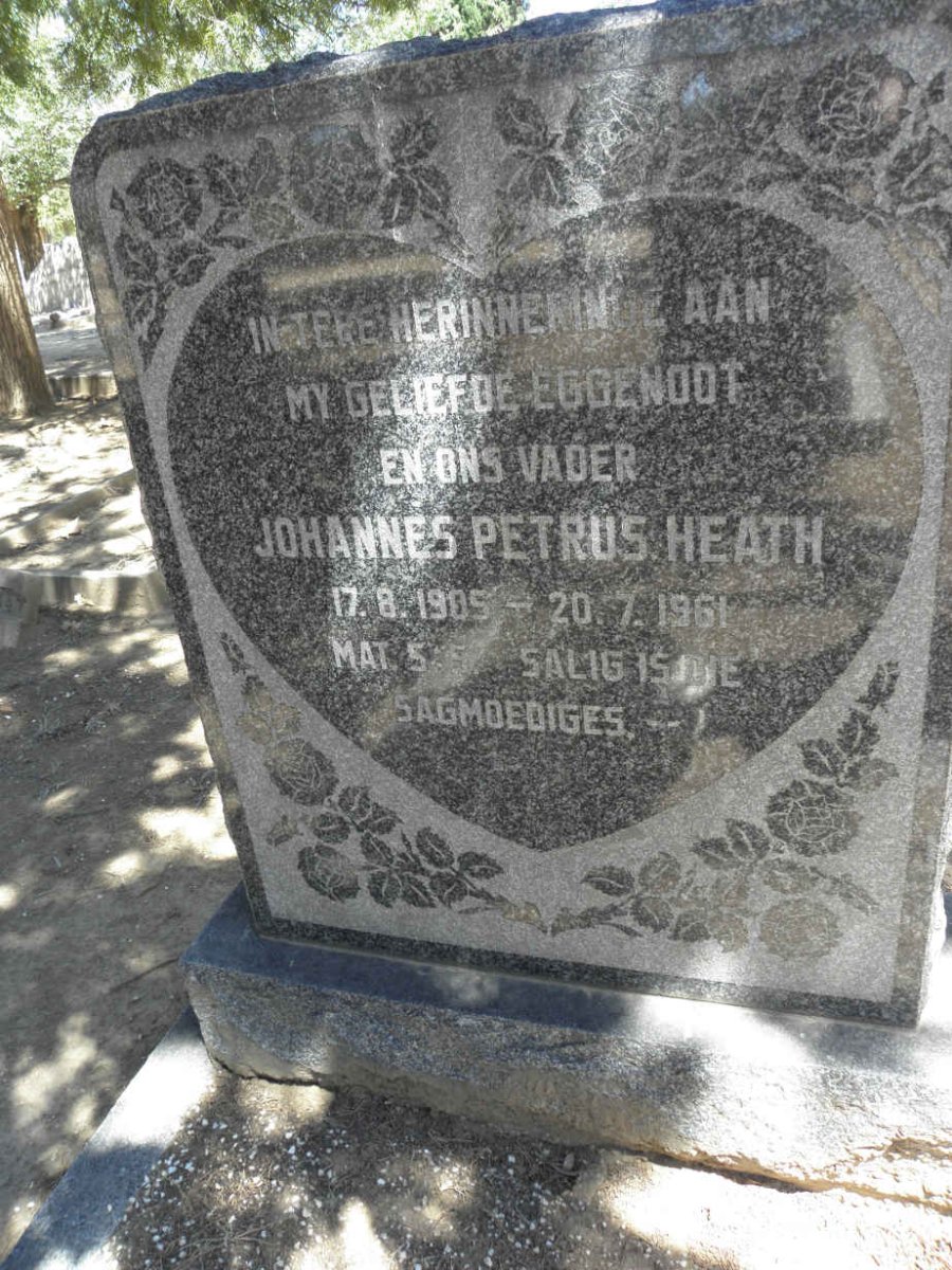 HEATH Johannes Petrus 1905-1961