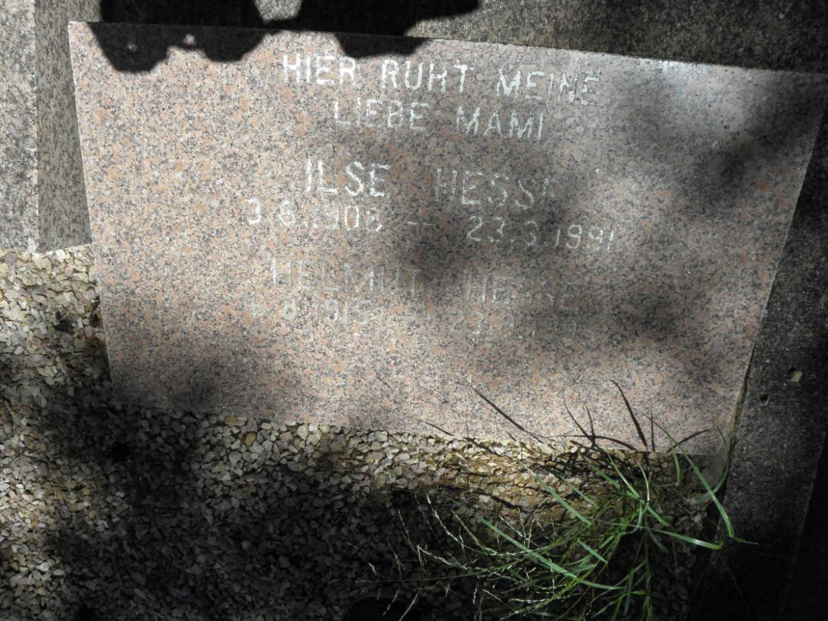 HESSE Ilse 1908-1991 :: HESSE Helmut 1915-1995