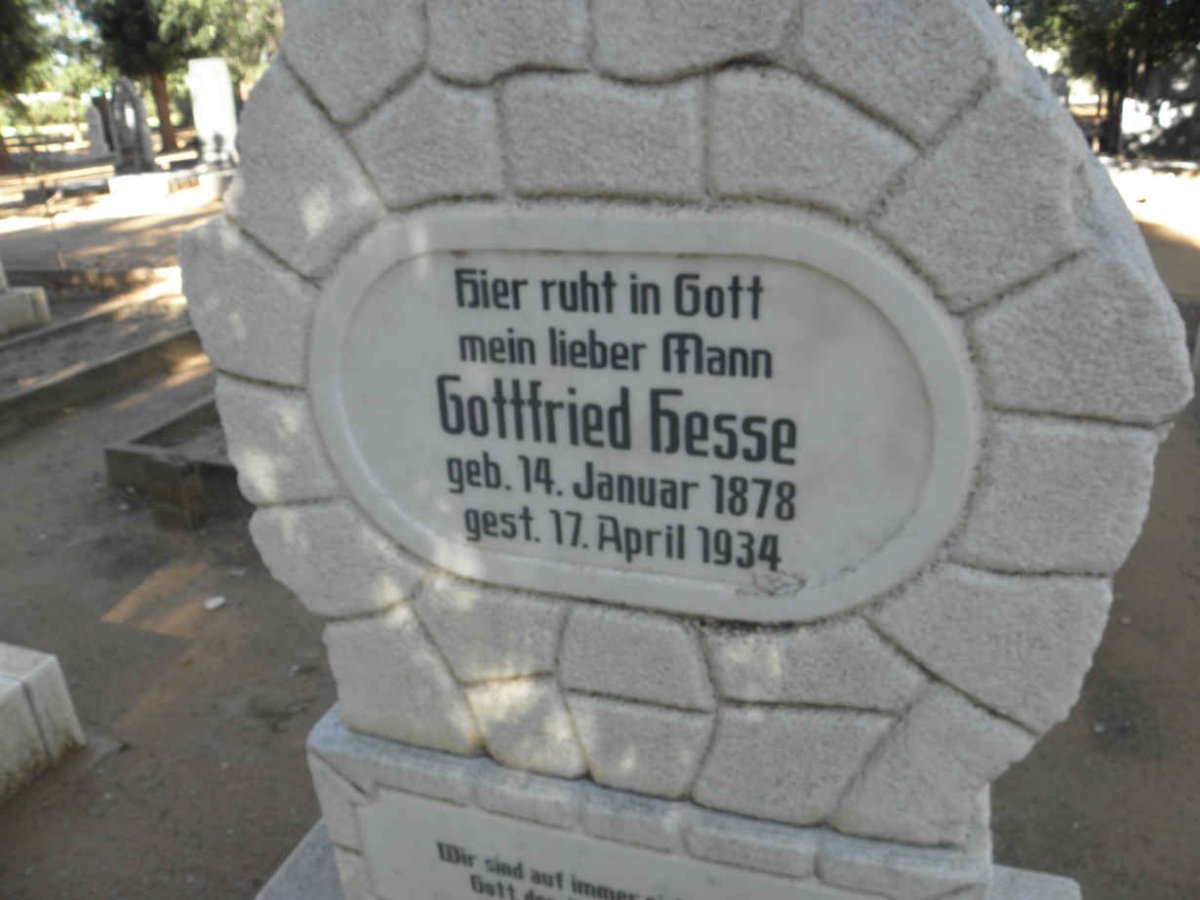 HESSE Gottfried 1878-1934