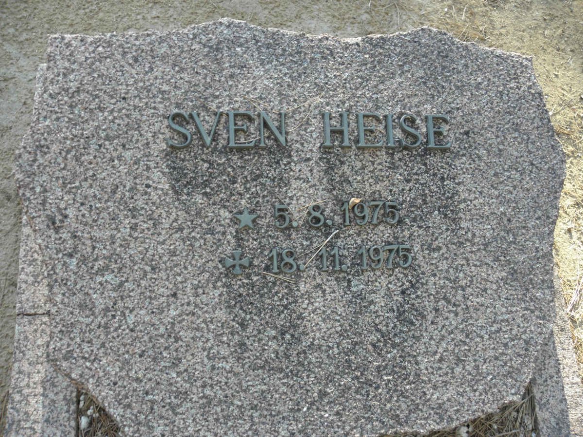 HEISE Sven 1975-1975