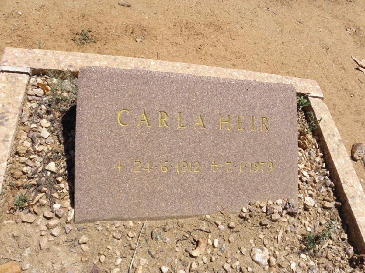 HEIR Carla 1912-1979