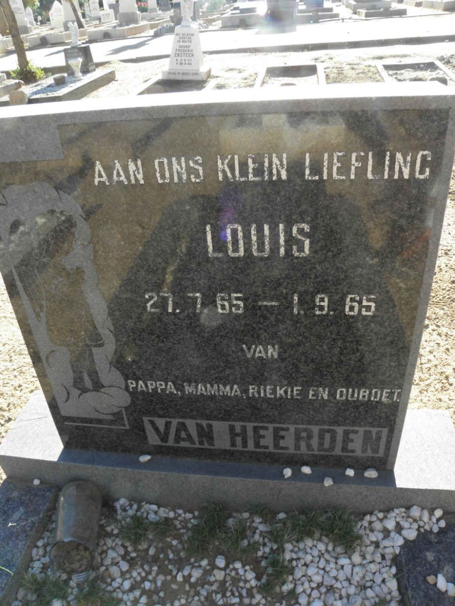 HEERDEN Louis, van 1965-1965