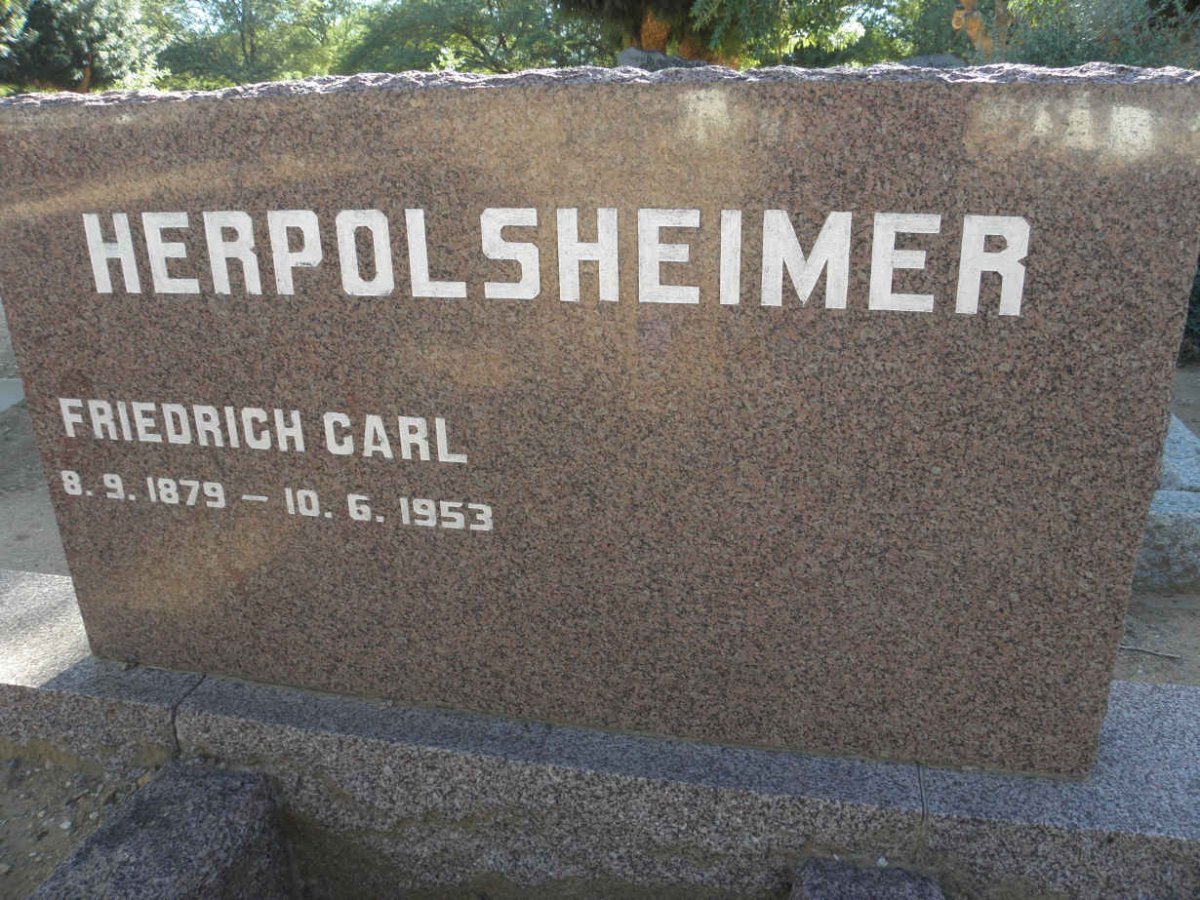 HERPOLSHEIMER Friedrich Carl 1879-1953