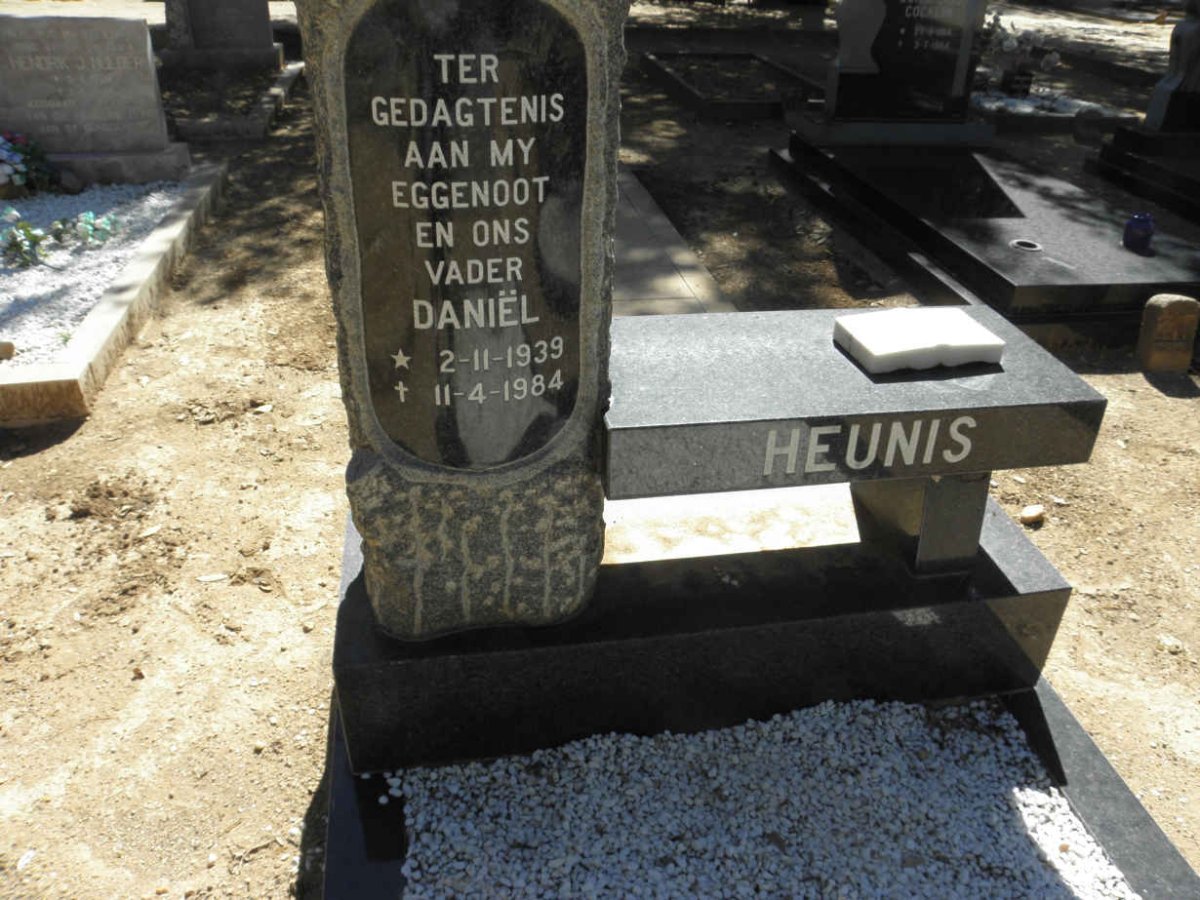 HEUNIS Daniël 1939-1984