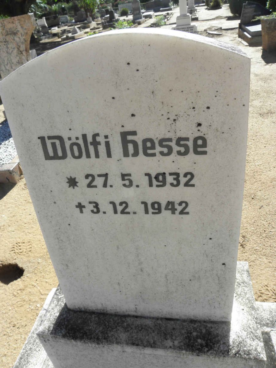 HESSE Wölfi 1932-1942