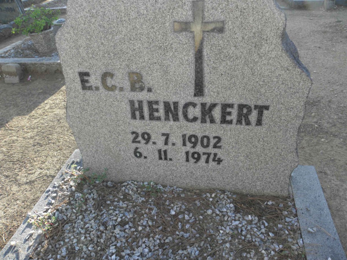 HENCKERT E.C.B. 1902-1974