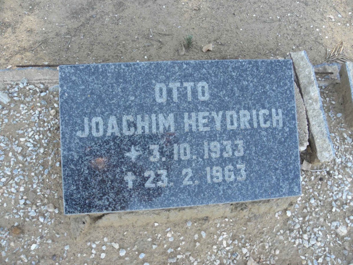 HEYDRICH Otto Joachim 1933-1963