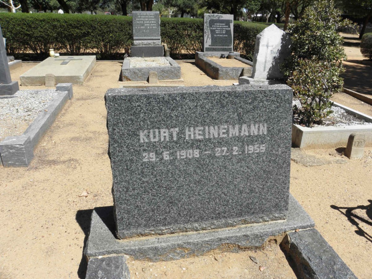HEINEMANN Kurt 1908-1955