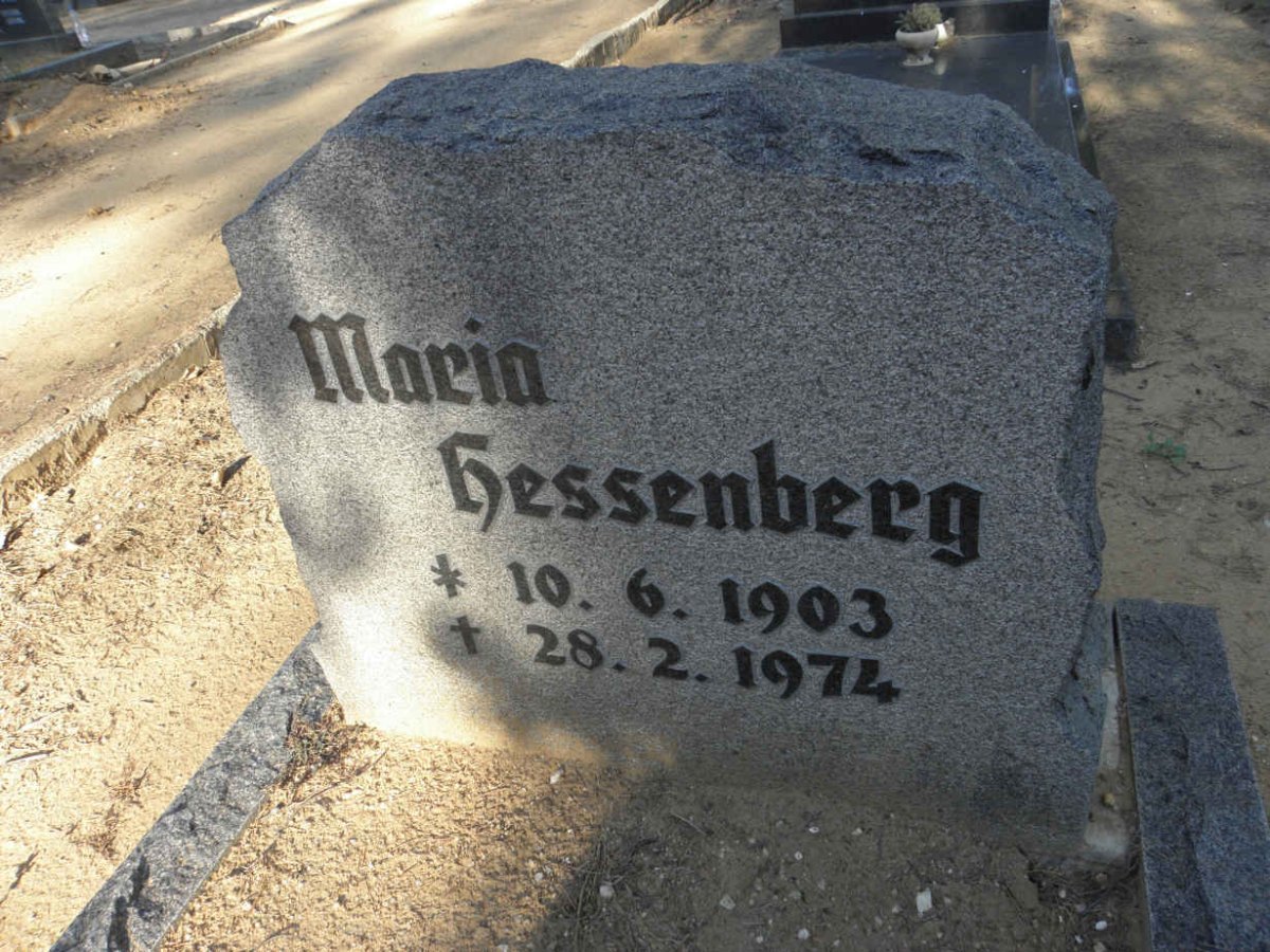 HESSENBERG Maria 1903-1974