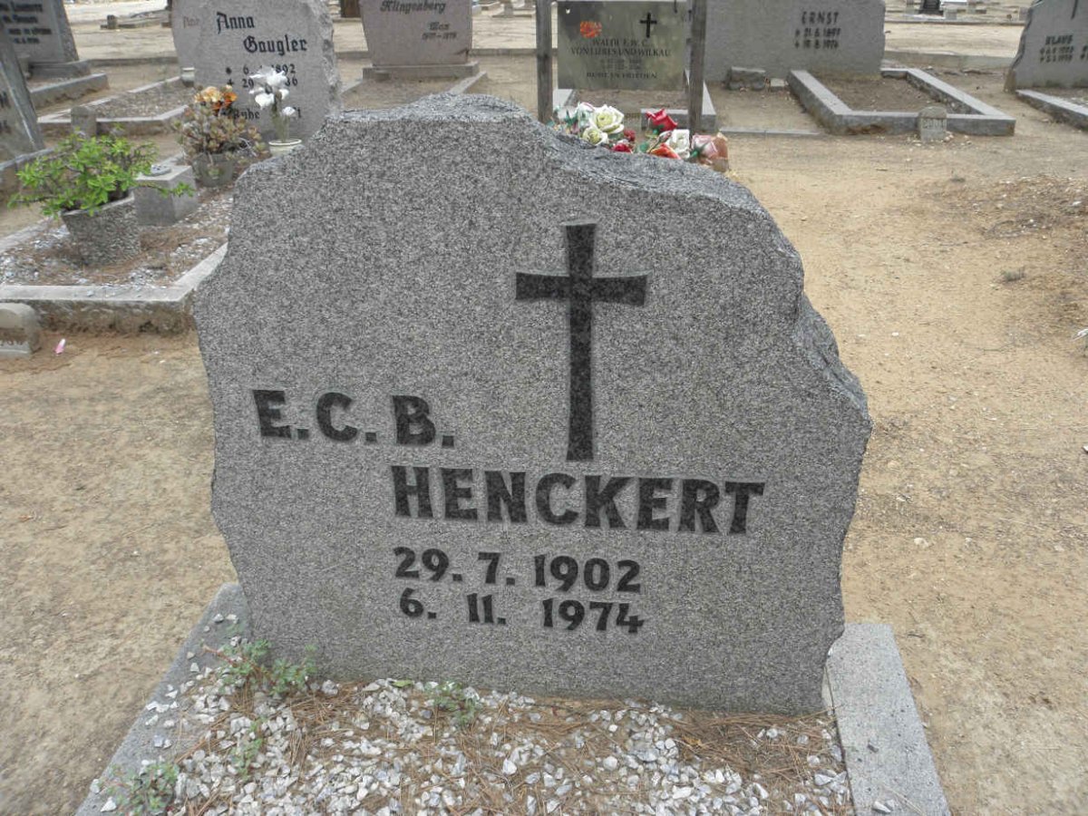 HENCKERT E.C.B. 1902-1974