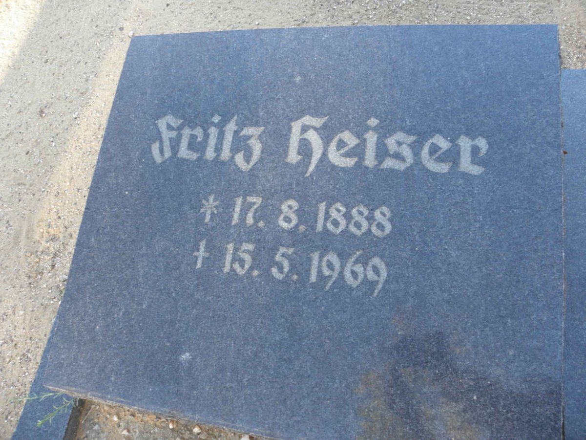 HEISER Fritz 1888-1969