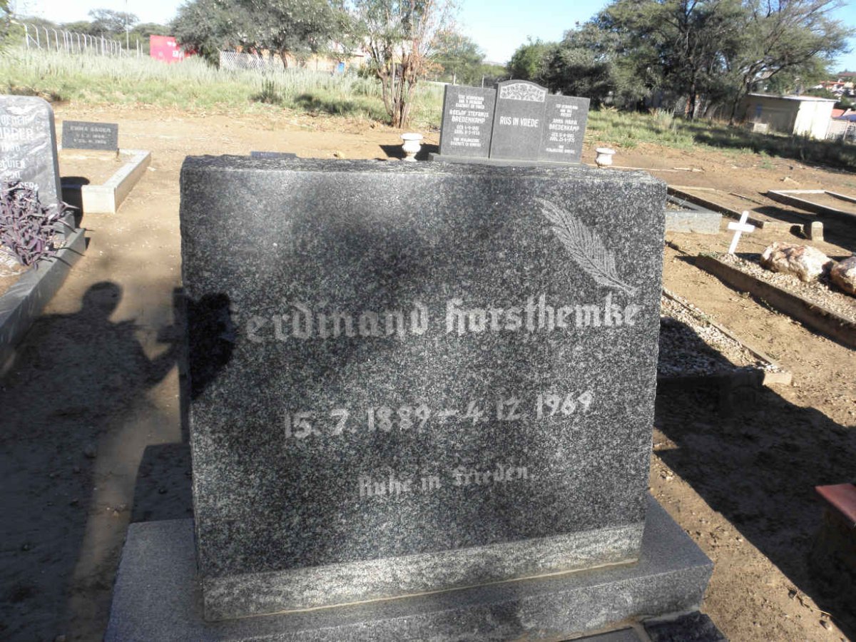 HORSTHEMKE Ferdinand 1889-1969