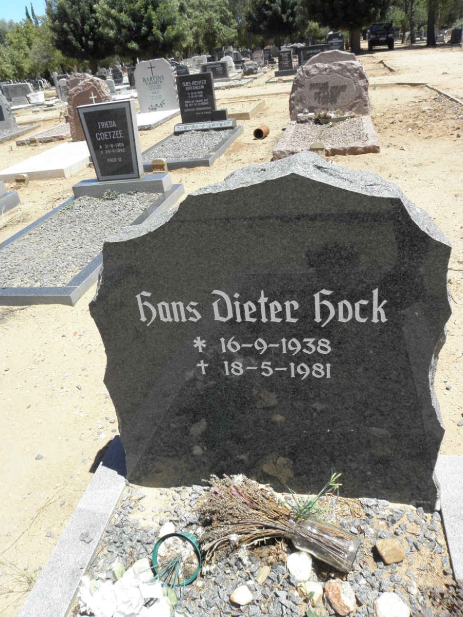 HOCK Hans Dieter 1938-1981
