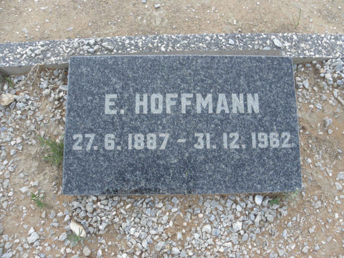HOFFMANN E. 1887-1962