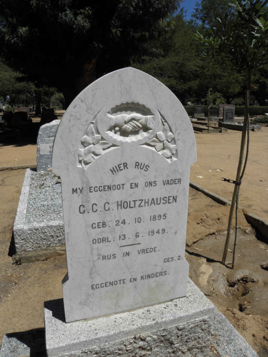 HOLTZHAUSEN G.C.G. 1895-1949