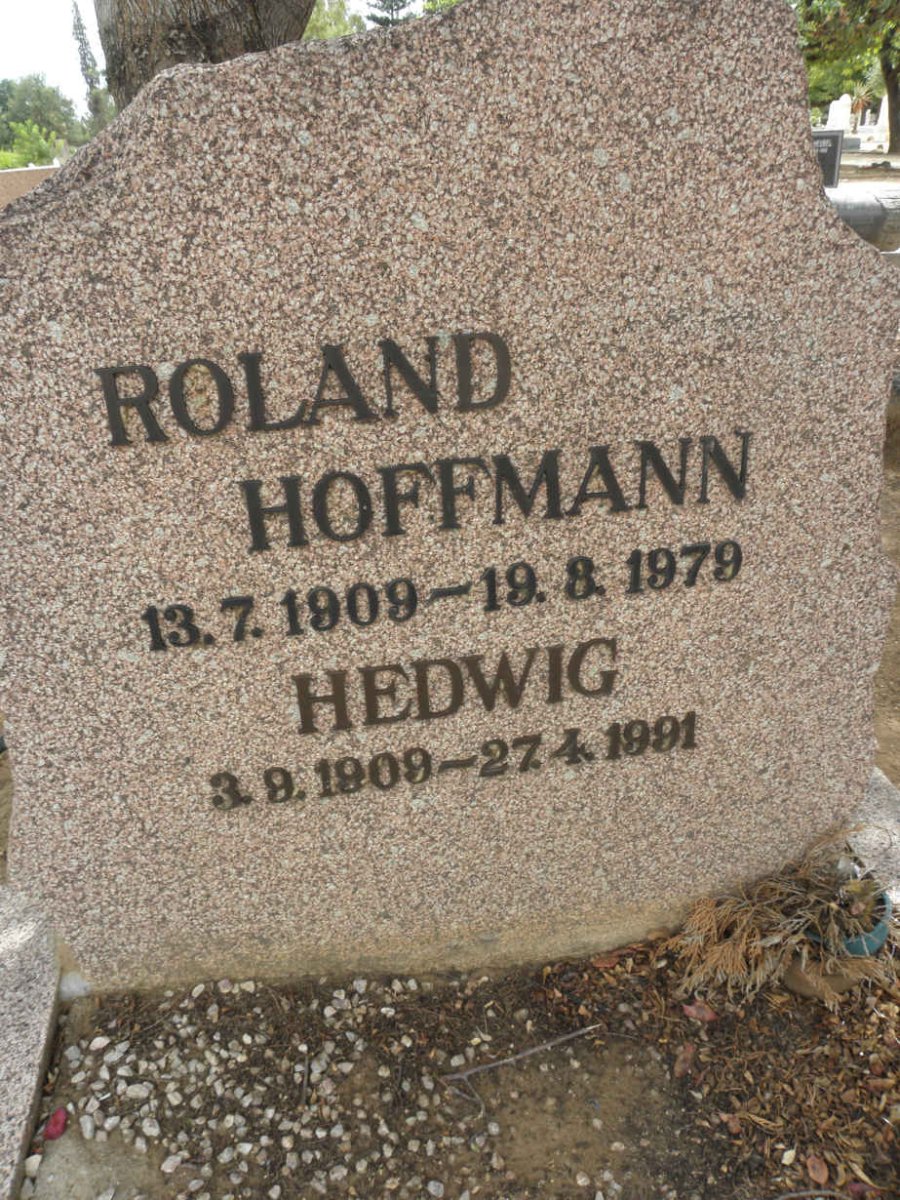 HOFFMANN Roland 1909-1979 &amp; Hedwig 1909-1991