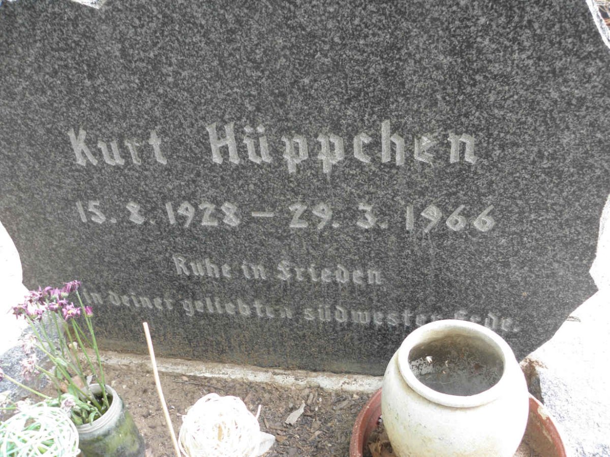 HÜPPCHEN Kurt 1928-1966